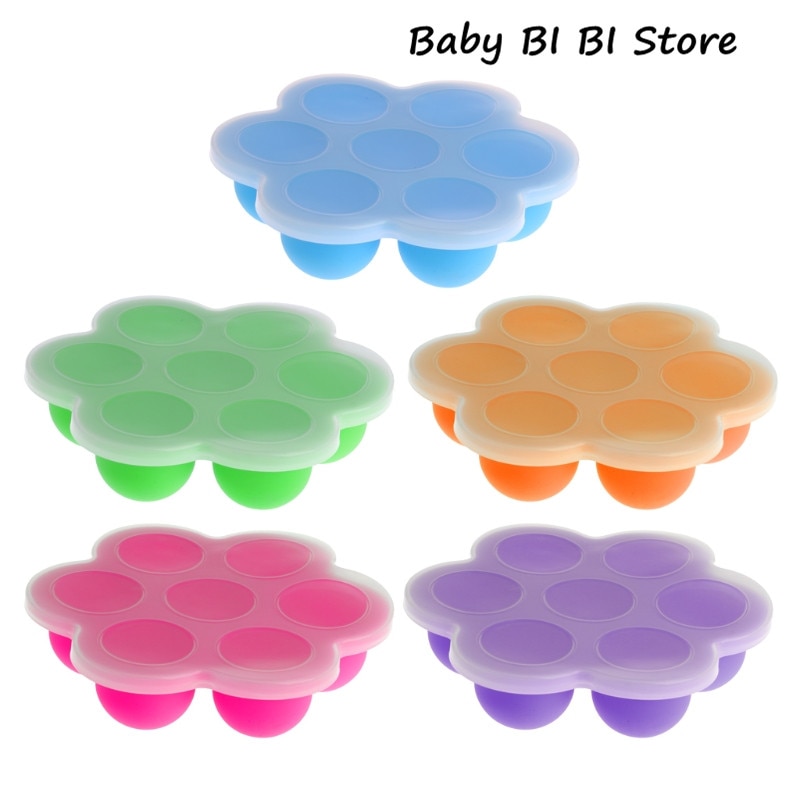 Baby Food Container Infant Fruit Breast Milk Storage Box Freezer Tray Crisper